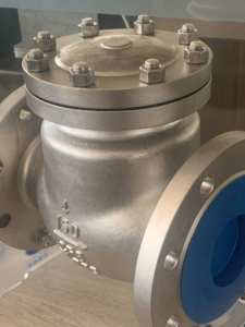 Vanne à <span class=keywords><strong>clapet</strong></span> à bille en fonte de fer forgée en acier inoxydable à bride industrielle Haute température Basse pression - Product Image 4