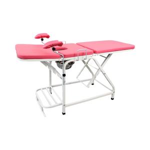 Nieuw Type Ziekenhuis Medisch Metaal Gynaecologisch Onderzoeksbed, Gebruikt Voor Gynaecologische Onderzoeken En Bezorgbedden - Product Image 3