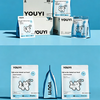 YOUYI Sachet Doypack en aluminium refermable à fermeture éclair pour aliments pour chats, Logo personnalisé, OEM Direct, 1,5 kg 3 kg