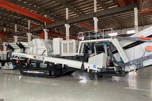 <span class=keywords><strong>Shanghai</strong></span> DM Hydraulischer mobiler Prall brecher Ketten kalkstein Granit Steinerz zerkleinerung maschine Zahnrad-Blass tab brecher für Stein - Product Image 2