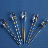 Mini led infrarouge circulaire, emballage de trou par trou, 3mm 5mm 980nm 1050nm 1200nm 1450nm 1550nm 1300nm