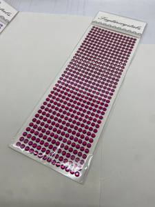สติกเกอร์อัญมณีติดเอง 504 ชิ้น สติกเกอร์เพชรสำหรับงานฝีมือ สติกเกอร์ประดับเพชร - Product Image 4