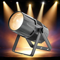 YINUO 300W COB LED Bühnenlicht 5-50 °   Zoom IP65 Wasserdichtes CRI>90 Dimmbares Fresnel-Studiolicht für Theater Hochzeit Veranstaltungen