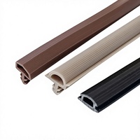Bande d'étanchéité en élastomère TPE pour portes et fenêtres, en silicone extrudé, de forme spéciale, anti-poussière, anti-collision, insonorisante, imperméable