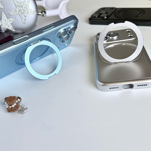 เคสโทรศัพท์แบบแม่เหล็กสำหรับ iPhone 18 17 16 15 14 Pro Max รุ่นดั้งเดิม พร้อมขาตั้งแบบฝ้า ป้องกันกล้อง ฝาหลังแบบกระจก - Product Image 4