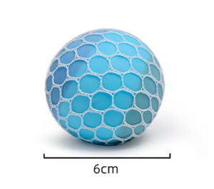 Pelota Antiestrés de Resina Colorida para Apretar, Juguete para Aliviar el Estrés, Grabado/Mecanizado Químico - Product Image 5