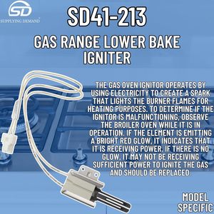 Rango de <span class=keywords><strong>Gas</strong></span> eléctrico para el hogar Encendedor inferior para hornear Modelo específico 316489403 5304508786 Suministro de reemplazo no universal - Product Image 4