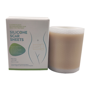 แผ่นซิลิโคนเจลปิดแผลสีผิว กันน้ำ ระบายอากาศได้ แผ่นซิลิโคนลบรอยแผลเป็นรุ่นใหม่ - Product Image 1