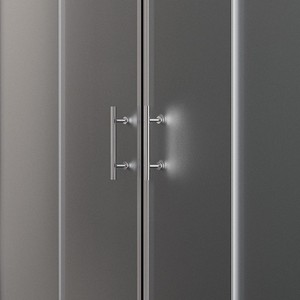 Kamalu KF6000S moderna doccia scorrevole 70x210 cm vetro satinato con 6mm di spessore pannello laterale senza cornice e pieghevole - Product Image 4