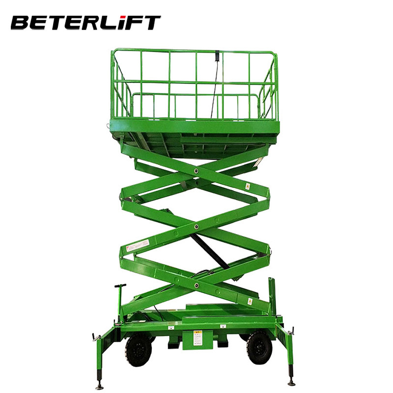 Mobile Scissor Lift with 4 Support