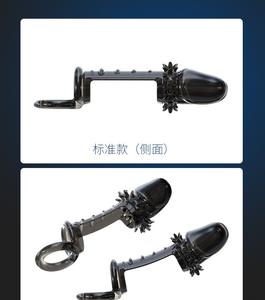 ปลอกยางธรรมชาติแบบใช้ซ้ำได้สำหรับผู้สูงอายุ แหวนรัดองคชาตแบบมีหนามรูปทรงพิเศษสำหรับผู้ชาย-หลากสี ช่วยชะลอการหลั่ง ปรับปรุงคุณภาพการมีเพศสัมพันธ์ - Product Image 5