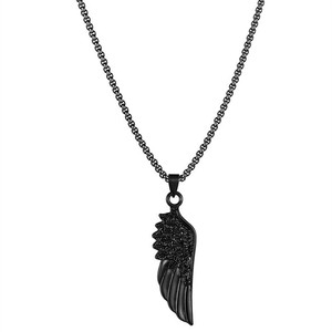 Collana <span class=keywords><strong>con</strong></span> Ciondolo Classica per Uomo, Catena Semplice in Acciaio Inossidabile, Gioielli da Regalo <span class=keywords><strong>Maschili</strong></span> - Product Image 5