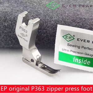 EP importado P363 Pie <span class=keywords><strong>de</strong></span> <span class=keywords><strong>prensa</strong></span> <span class=keywords><strong>de</strong></span> acero <span class=keywords><strong>de</strong></span> alta calidad 0,3 Pie <span class=keywords><strong>de</strong></span> <span class=keywords><strong>prensa</strong></span> <span class=keywords><strong>de</strong></span> <span class=keywords><strong>cremallera</strong></span> Pie <span class=keywords><strong>de</strong></span> máquina <span class=keywords><strong>de</strong></span> coser para piezas <span class=keywords><strong>de</strong></span> máquina <span class=keywords><strong>de</strong></span> ropa - Product Image 5