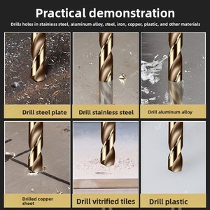 Set di Punte da Trapano in Cobalto M35 per Metallo Temprato HSS-Co, Qualità Professionale per Acciaio Inossidabile, Ghisa, Leghe di Alluminio - Product Image 3