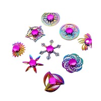 Nouveau modèle de fidget spinner en alliage métallique, série de jouets anti-stress pour les jeunes