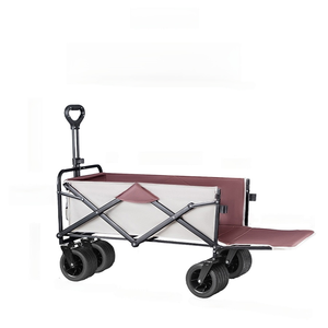 Chariot pliant pour l'extérieur Chariot pliable Chariot utilitaire de camping