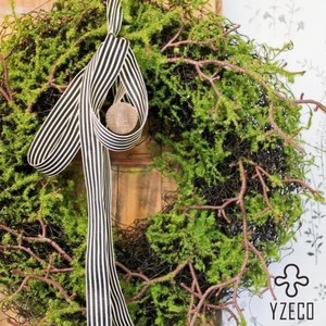 Long-Lasting Handmade <strong>Moss</strong> <strong>Wreath</strong> for Wedding Table Centerpiece Holiday Mantel Decor Preserved Easter Halloween Graduation - Product Image 3