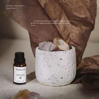 Coffret cadeau en pierre d'aromathérapie sans flamme haut de gamme désodorisants à l'huile essentielle à motif solide pour diffuseur à usage domestique