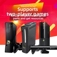 Console de jeu double à détection de mouvement XBOX360 S/E avec configuration TV 65ES pour la course, la danse et les jeux vidéo à deux joueurs