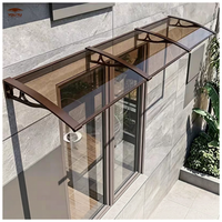 Support de fixation en plastique pour auvent de porte ou de balcon, idéal pour la construction de structures en PC