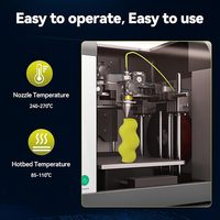 Filament d'imprimante 3D TINMORRY 1,75 mm, filament PETG écologique, PLA/ABS/PETG/ASA/TPU, 1 kg/rouleau, tiges en plastique ABS-PRO