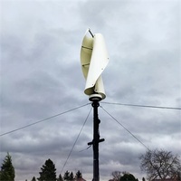Montage sur le toit 3KW 96V 110V 220V générateur sans noyau 3KW éolienne verticale