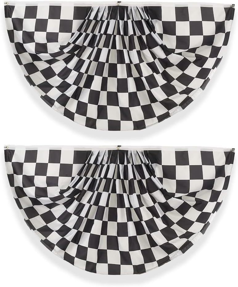 Checkered Red/White 3' x 5' Flag Outdoor Nylon