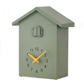 K &amp; B vendita calda ABS di plastica il tempo co cuculo uccello <span class=keywords><strong>sveglia</strong></span> orologio da parete 1 pc per i bambini camera - Product Image 4