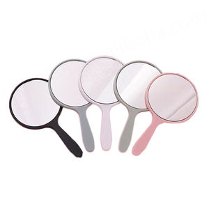 Mini miroir de maquillage rond en plastique Petit miroir rond à main en plastique - Product Image 5