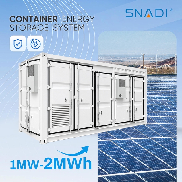 All in One Industrial Commercial ESS 500KW Solar System BESS 1MWH to 5MWh LifePO4 Container Battery Energy Storage System