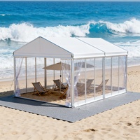 Tente en PVC en forme de A de 20 pieds de large pour l'extérieur, avec tissu imperméable et résistant aux UV, pour les mariages, les festivals, les expositions et les événements d'entreprise