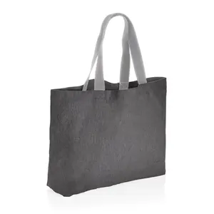 Borsa shopper in tela riciclata, merchandising sostenibile - Product Image 3