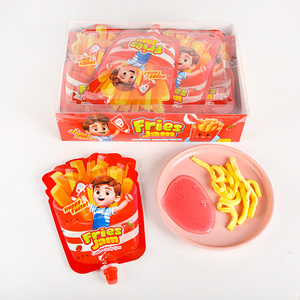 Liquid Jelly Candy Juicy Drop Sabores variados afrutados a granel Precios al por mayor del fabricante de dulces líquidos - Product Image 4