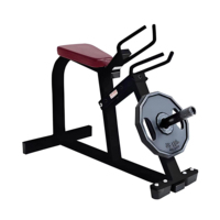 Machine de musculation commerciale à charge de plaques en acier pour l'entraînement de la force des bras et des avant-bras, réglable et durable