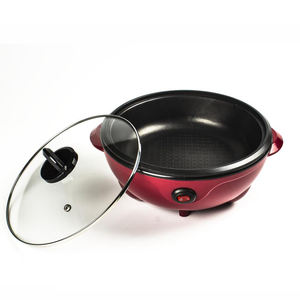 تصميم جديد دائري 1.8 لتر وعاء طهي كهربائي صغير من الفولاذ المقاوم للصدأ للاستخدام المنزلي - Product Image 3