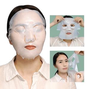 Mascarilla Facial de Hidrogel de Fibra de Biocelulosa Reafirmante y Lifting para Noche con Retinol, Colágeno y Ácido Hialurónico Anti-Edad e Hidratación - Product Image 2