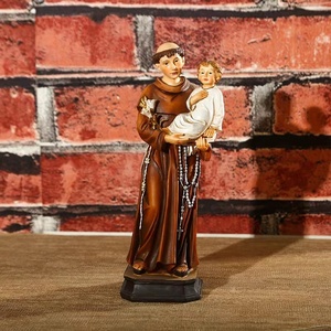 Artesanía en Resina, Adorno Religioso de la Virgen María, Figura de Jesús, Estatuas Católicas, Decoración Cristiana para el Hogar, RD-005, Resina - Product Image 2