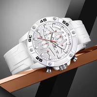 Montre à quartz à grand cadran tendance Onola, très vendue, multifonctionnelle, étanche, en silicone, lumineuse, Relogio Masculino 6851
