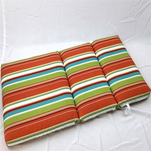 Nuevo estilo 100% poliéster naranja y verde portátil lavable duradero Relax silla cojín asiento para uso al aire libre - Product Image 3