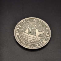 Pièce commémorative d'entreprise en métal personnalisée en gros, médaille de récompense d'entreprise gravée pour anniversaire d'entreprise, approvisionnement en gros