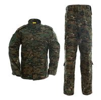 Combinaison tactique ACU, uniforme tactique multi-poches, léger, manches réglables, ouverture à la taille et aux jambes, tenue de randonnée et d'entraînement en plein air
