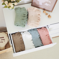 Mantas de punto Mimixiong OEKO-TEX de algodón premium con nombre bordado, borde con volantes y diseño hueco para bebés, ropa de cama infantil.