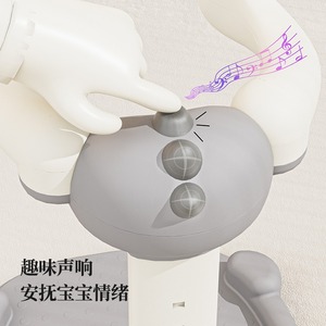 Soporte de Baño para Bebés con Altura Ajustable, Material ABS, para Bebés de 0 a 12 Meses, Uso en el Baño - Product Image 3