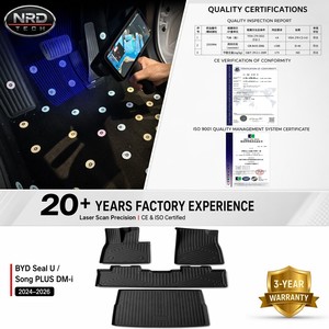 Alfombrillas <span class=keywords><strong>de</strong></span> coche TPE para BYD Seal U Song Plus DM-i 2024 LHD DM-i, 5 asientos, impermeables, para todo tipo <span class=keywords><strong>de</strong></span> clima, juego completo, alfombrilla <span class=keywords><strong>de</strong></span> maletero, OEM, venta al por mayor - Product Image 4