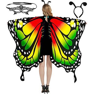 Adult Kid Halloween <strong>Fairy</strong> <strong>Dress</strong> <strong>up</strong> Butterfly Wings Costume for Women Girls KCFC-029 - Product Image 2