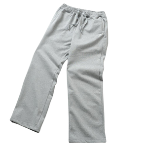 Pantalones de gimnasio para hombre superventas Unisex 100% algodón pantalones de pierna ancha cintura media estilo callejero deportivo transpirable con servicio OEM - Product Image 1