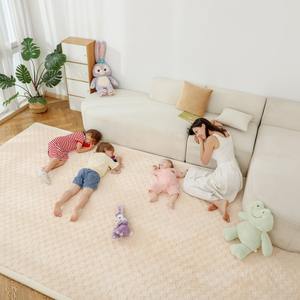 2026年 製品アップグレード版 超ソフトタッチ 新登場 肉厚ぬいぐるみ 畳ラグカーペット 無毒性 ベビープレイマット 形状記憶フォーム 赤ちゃん用ハイハイマット - Product Image 2