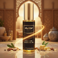 Produits capillaires à marque privée, huile d'argan hydratante et réparatrice pour cheveux, 60 ml, à base de plantes, végétalienne, pour tous types de cheveux