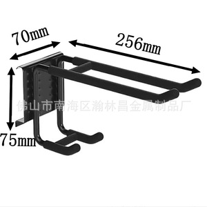 Heavy Duty Garage Wall <b>Hook</b> Storage Rack 16in Rectangle Metal Mounting Plate For <b>Tools</b> Organization - Product Image 4