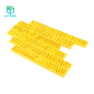 Gran cantidad, precio, descuento, materiales de impresión, troquel de letras de goma - Product Image 2